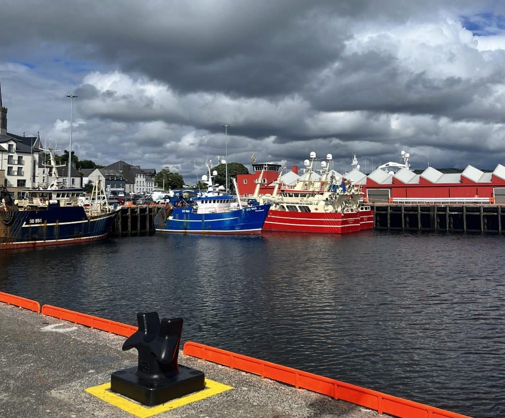 Harbour trawlers